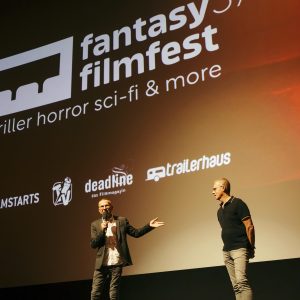 Eröffnung des Fantasy Film Festival in Berlin am 13. September 2023 mit dem Filmuniversität Konrad Wolf  Kurzfilm "Der Eisspin" und dem Luc Besson Movie DogMan unter der Anwesendheit von Schauspieler Clemens Schick im Zoo Palast Berlin. 

Foto: Pedro Becerra - STAGEVIEW.de