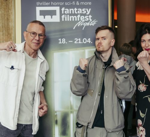Aufführung von BOY KILLS WORLD, auf dem Fantasy Film Festival im Kino ZooPalast in Berlin am 20. April 2024.